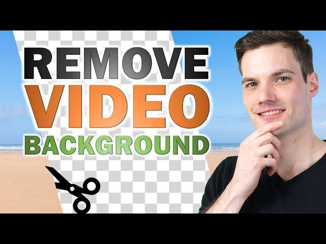  How to Remove Video Background - no green screen needed