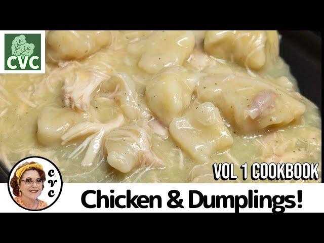 Chicken and dumplings like Mama's, Georgia Southern cooking