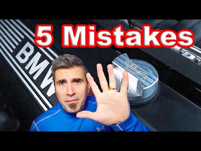 Do You Make These BMW Maintenance Mistakes?