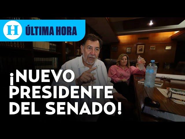 ¡Si tuvo premio! Fernández Noroña es elegido como presidente de la Mesa Directiva del Senado