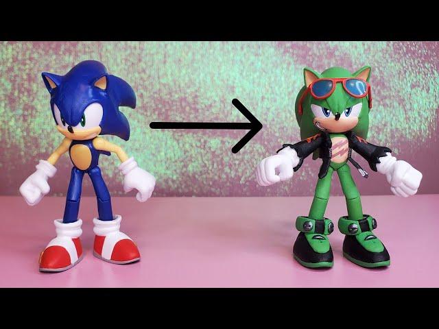 Scourge The Hedgehog Jakks Pacific (Custom) Figure