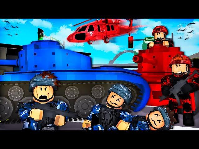 The WAR Has STARTED.. (Roblox Movie)