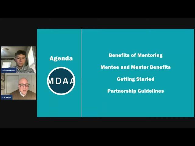 Mentorship Speaker Series: Jim Berghs