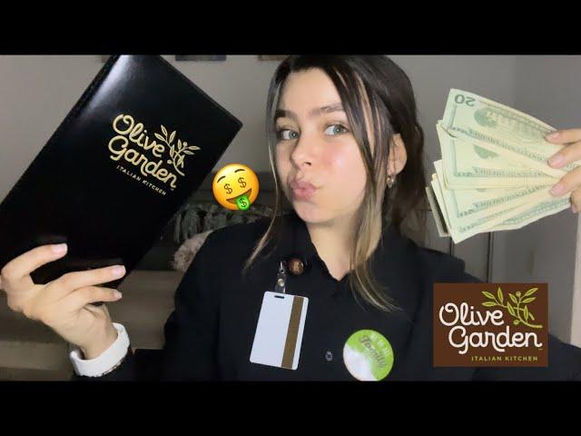 Becoming A Server At Olive Garden | How Much I Make In A Week?