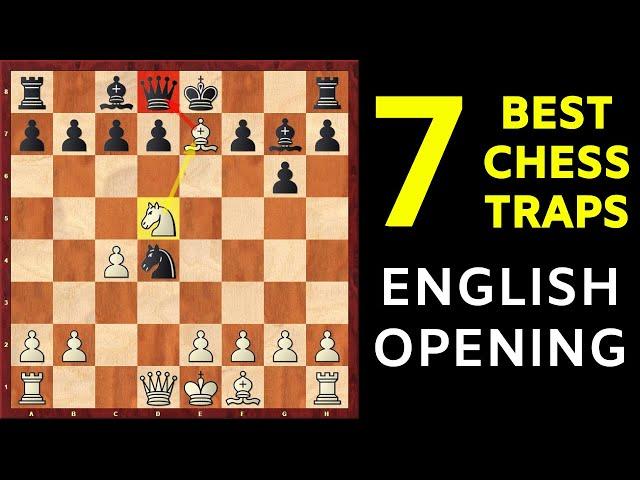 7 Best Chess Opening Traps in the English Opening