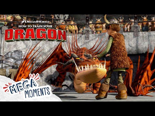 Hiccup's Viking Test ️  | How To Train Your Dragon  | Movie Moments | Mega Moments