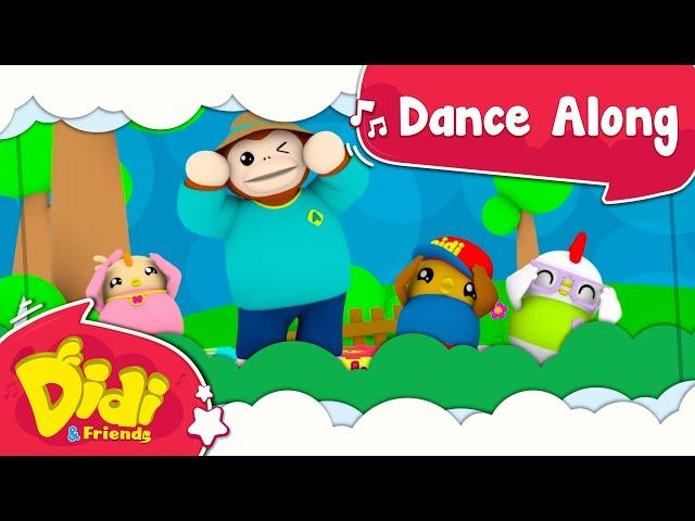 Head Shoulders Knees & Toes | Didi & Friends English | Nursery Rhymes & Kids Songs