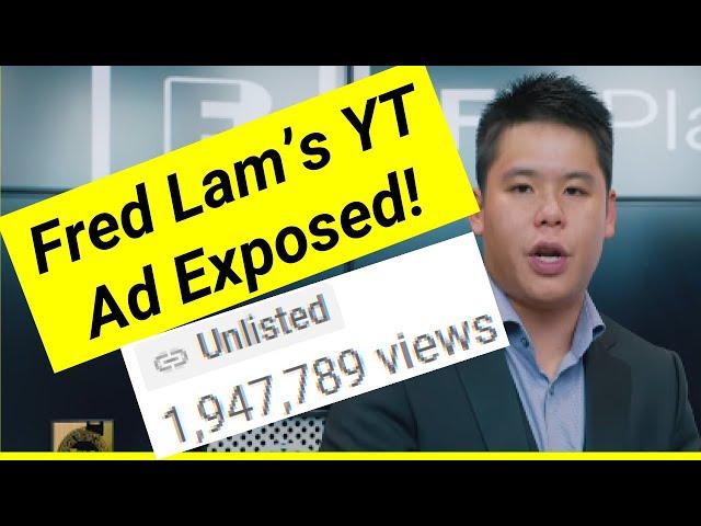 Fred Lam FB Playbook YouTube Ad Review 2019 [1.9 MILLION VIEWS! - UNLISTED AD REVEALED!]