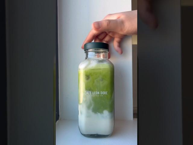 Iced Matcha Latte To-Go  | Thank you all for 1k subs! 