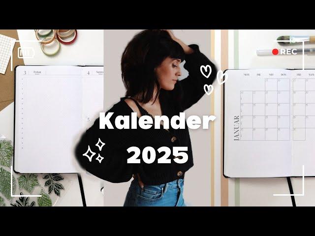 DER PERFEKTE KALENDER FÜR 2025