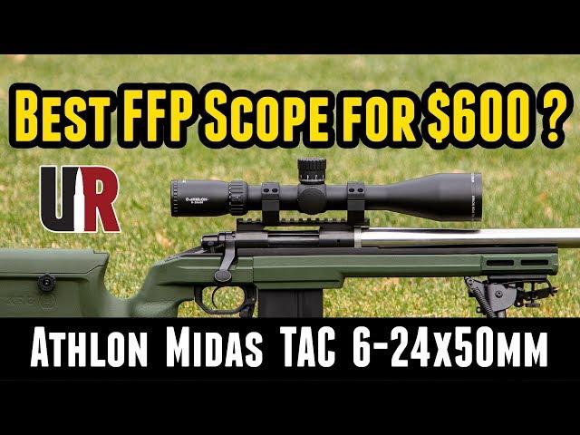 Athlon Midas TAC 6-24x50mm FFP Scope Complete Overview