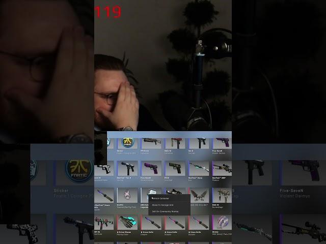 He opened a 20,000$ Capsule 
