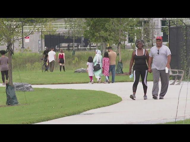 Atlanta's largest park opens on the westside