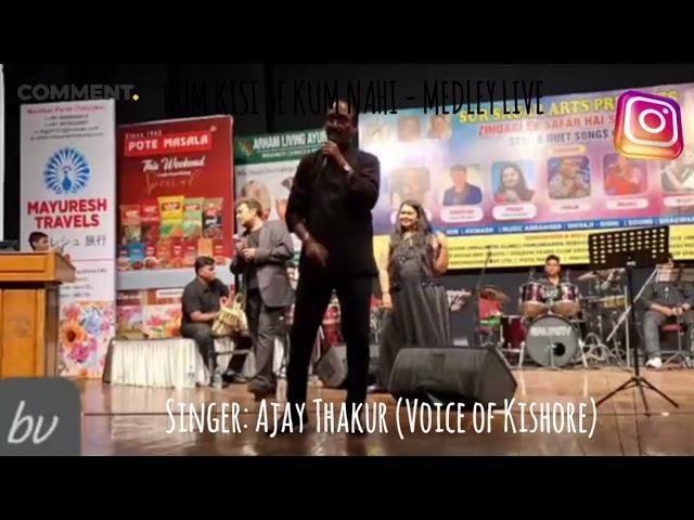 Hum Kisi Se Kum Nahi Medley - Live | Sarvesh Mishra | Ajay Thakur | Nishit & Dhruvee Kamdar