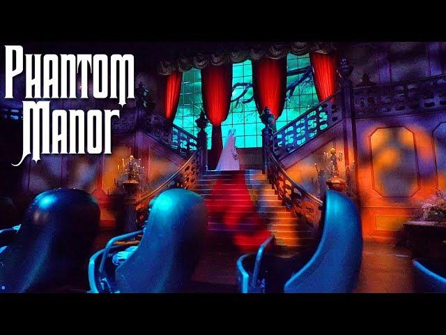 [4K-Extreme Low Light] Phantom Manor 2019 - Exclusive Night - Disneyland Paris