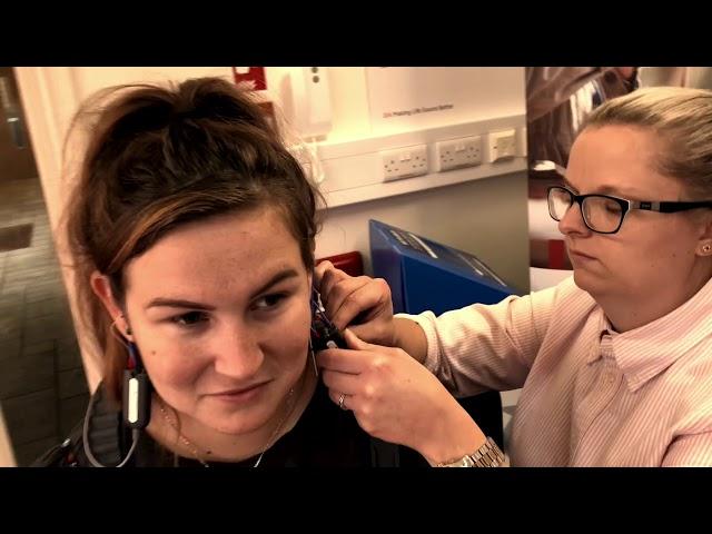 Molly gets fitted with Resound LiNX QUATTRO hearing aids. 2018