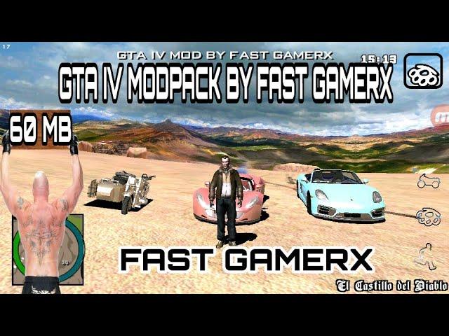 《60 MB》DOWNLOAD GTA IV REALISTIC MODPACK BY FAST GAMERX