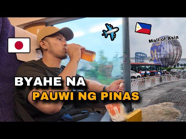 BYAHE NA TAYO PAPUNTANG PINAS | buhay sa Pinas 