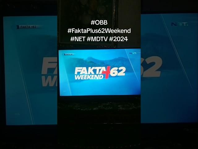 #OBB #FaktaPlus62Weekend #NET #MDTV #2024