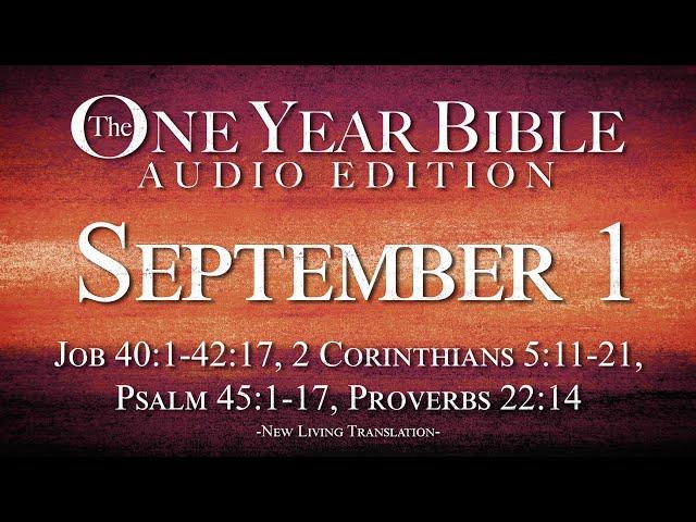 September 1 - One Year Bible Audio Edition