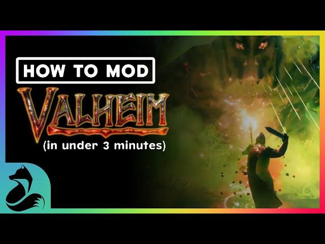 HOW TO MOD | Valheim In Under 3 MINUTES (Singleplayer AND Multiplayer) 2024