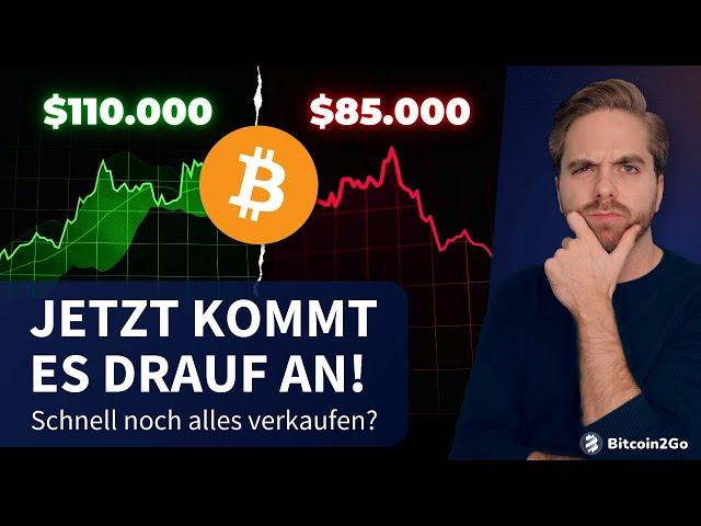 BITCOIN: So kritisch ist es wirklich! - Altcoin Chance nach Korrektur? | Krypto News