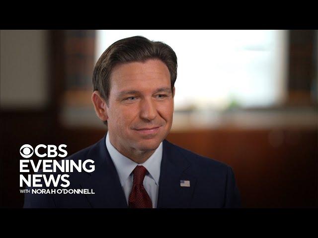 Extended interview: Ron DeSantis on Trump's legal troubles, issues important to voters and more