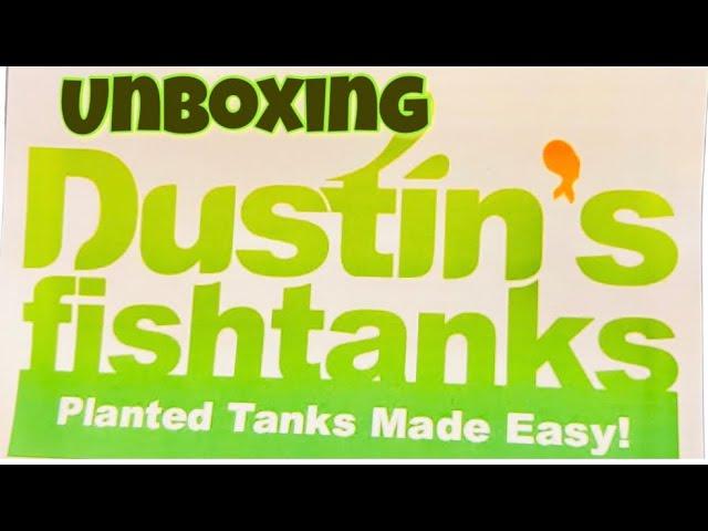 Dustin’s fish tanks unboxing!