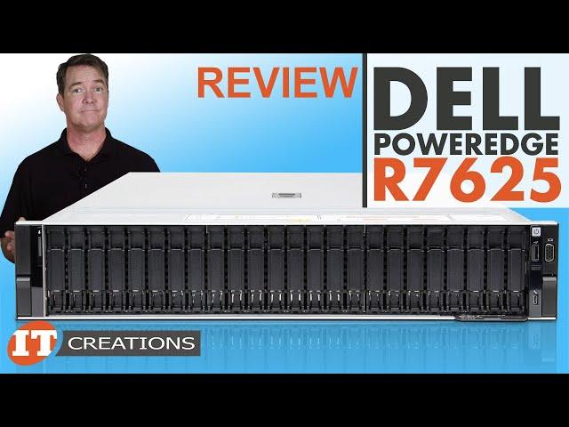 Dual 4th gen AMD EPYC Dell PowerEdge R7625 Server REVIEW | IT Creations