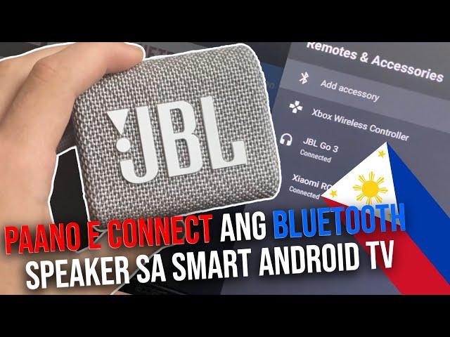 Paano econnect ang Bluetooth speaker sa smart TV - smart android TV