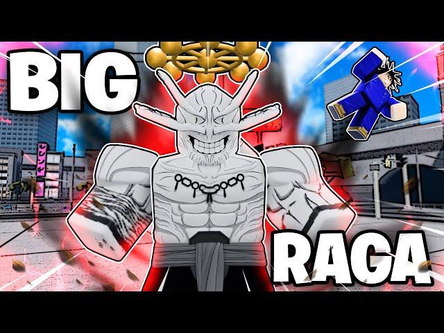 WORLD SLASH! | the Mahoraga Moveset is BEYOND OP (Sorcerer Battlegrounds Roblox)