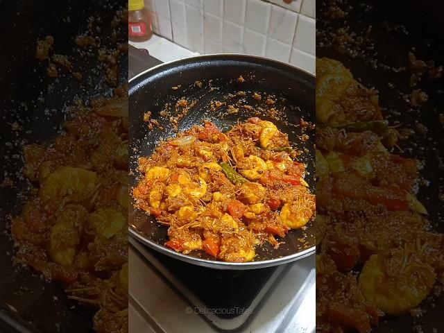 Prawn Masala | #delicacioustales #shorts #prawnrecipe