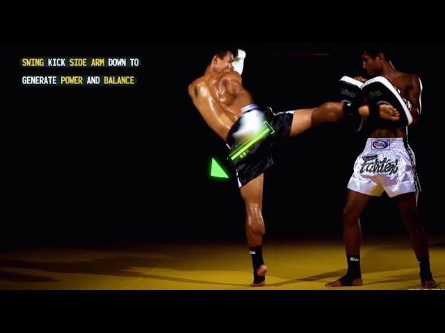 Muay Thai Roundhouse Kick: instructional