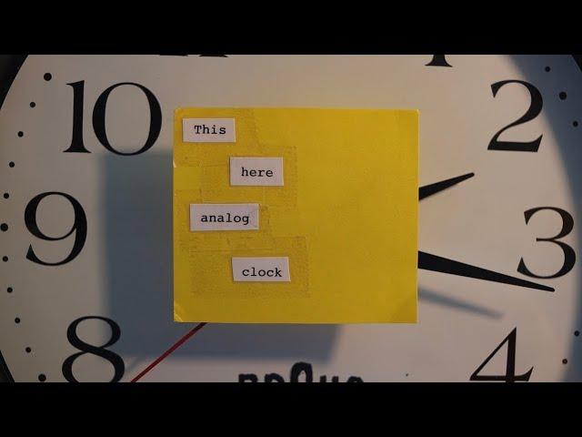 Forever analog- a short film