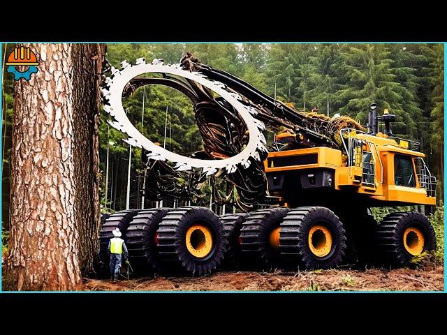 105 Incredible Fastest Big Chainsaw Cutting Tree Machines