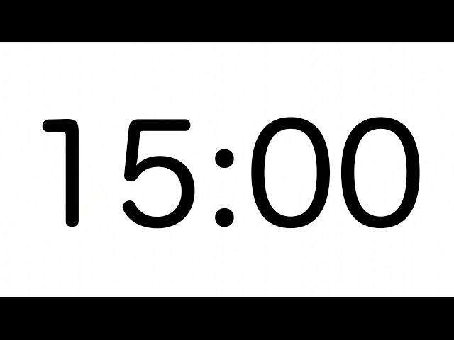 15分タイマー【作業用】