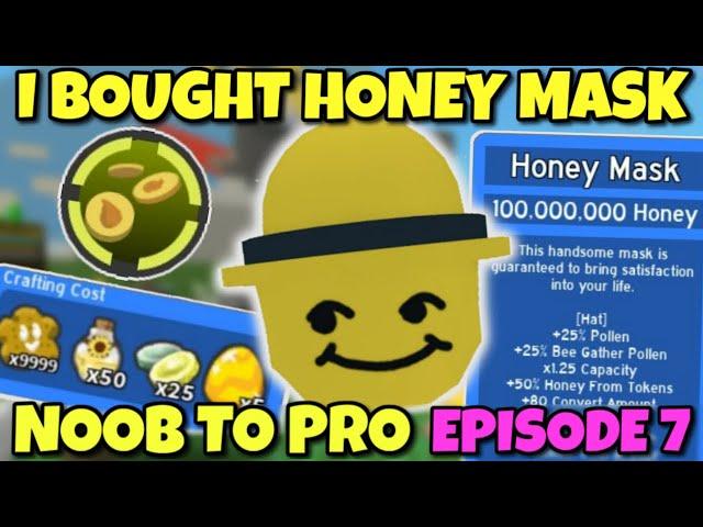 I BOUGHT HONEY MASK - Bee Swarm Simulator NOOB to PRO Episode 7