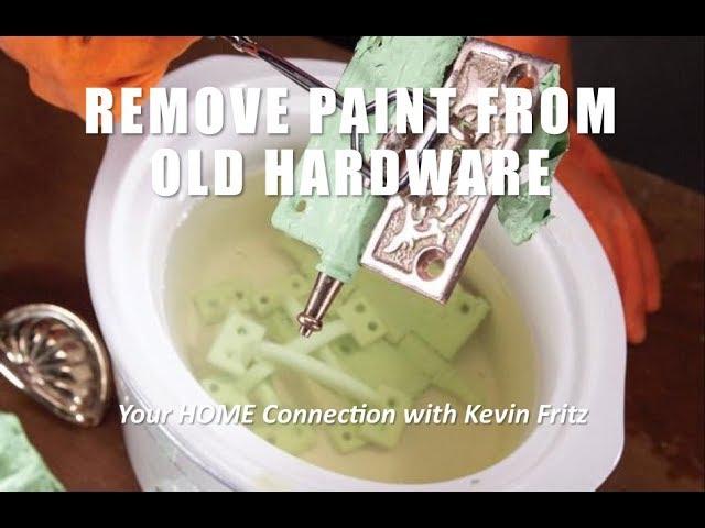 How to Remove Paint from Hardware With Ease