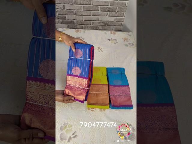 Rs.1450 Premium Kanchi Silk WhatsApp 7904777474