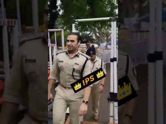 IPS Sachin Atulkar On Duty Status||#shorts #ias #ips #police #upsc #viral  #sachinatulkarstatus
