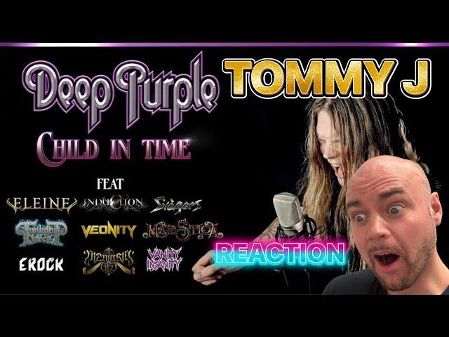 TOMMY JOHANSSON - Child in time (DEEP PURPLE) epic cover | REACTION