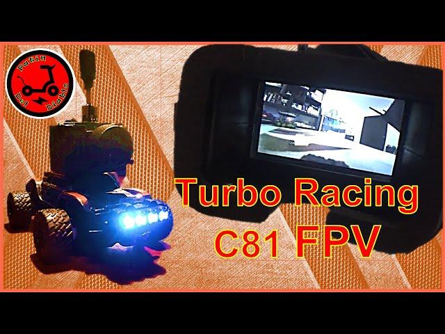 Turbo Racing C81 RC 1/76 conversión a FPV Baby Monster