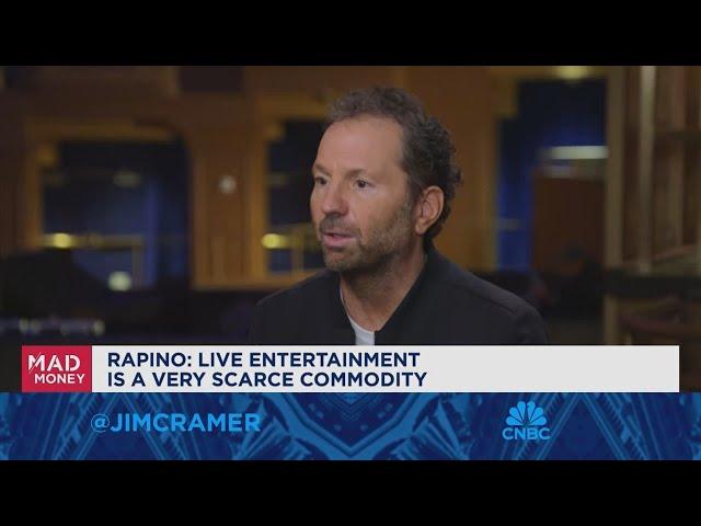 Live Nation CEO: Live entertainment is a very scarce commodity