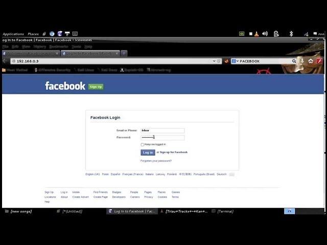 how to reveal the password Facebook account in two minutes