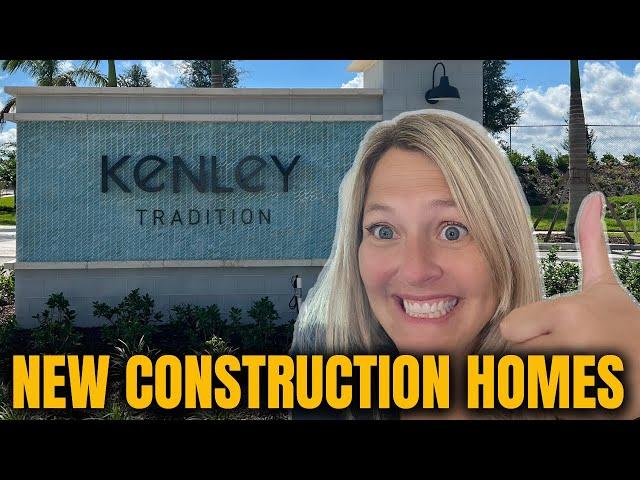 ️New Construction Homes In Port St Lucie Florida - KENLEY AT TRADITION TOUR | Living In Florida