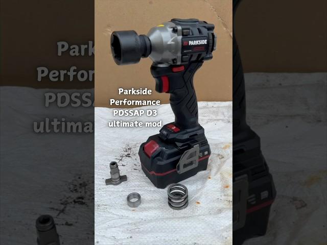 Parkside Performance PDSSAP D3 ultimate modification.