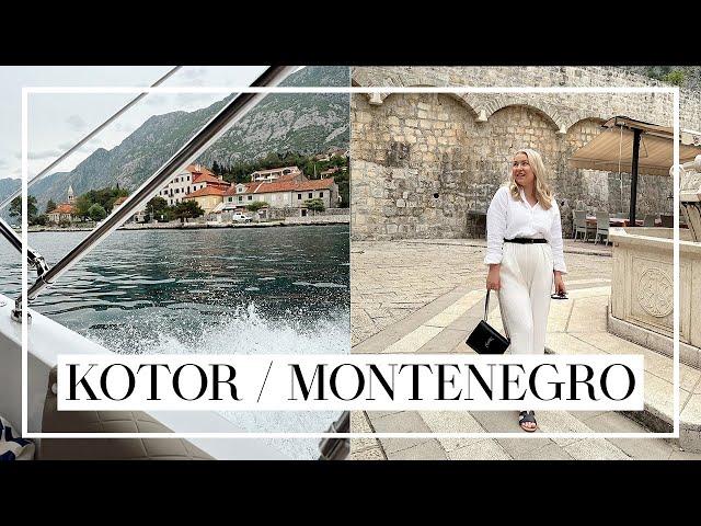 MONTENEGRO OSA 2 | KOTOR | VENERETKIÄ, VANHA KAUPUNKI & OSTOKSIA | Katri Konderla