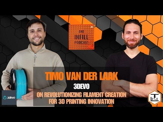 Ep. 52: Timo van der Laak, 3devo, on Recycling 3D Prints & Plastic Waste