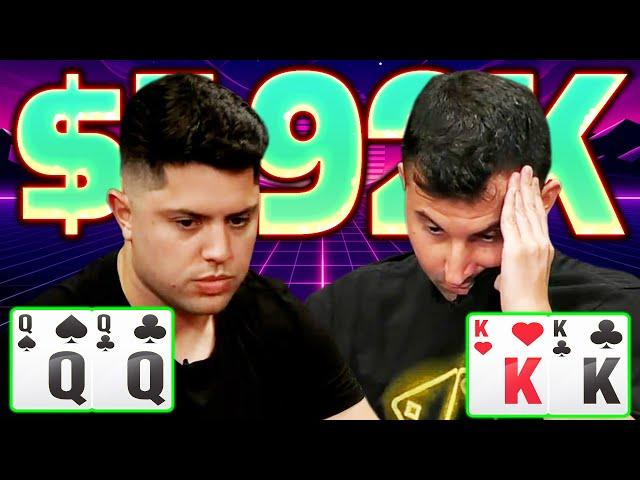 Mariano Has QQ vs KK in a $192,000 Pot