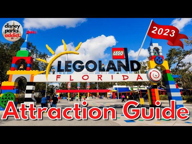 LEGOLAND Florida ATTRACTION GUIDE - 2023 - All Rides & Shows